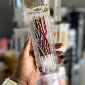 Twisted Candles Gold