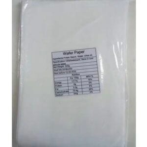 Plain Wafer paper sheets