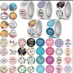 Thank You stickers