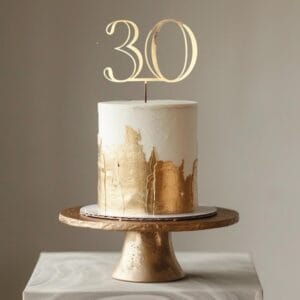 Number Cake topper